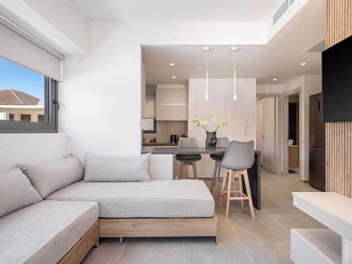 Casa D'Irene Apts Hriszí Aktí Haniá Kültér fotó