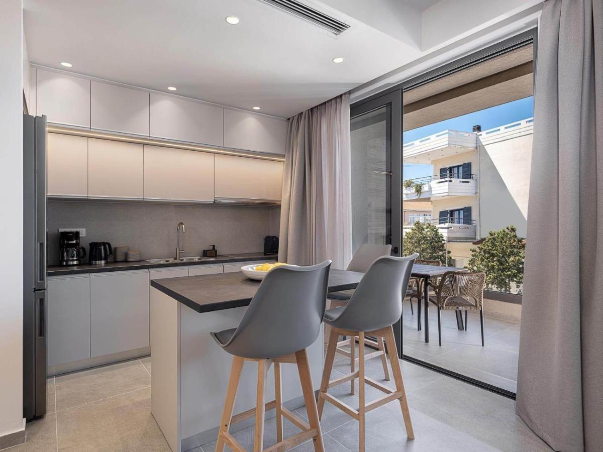 Casa D'Irene Apts Hriszí Aktí Haniá Kültér fotó