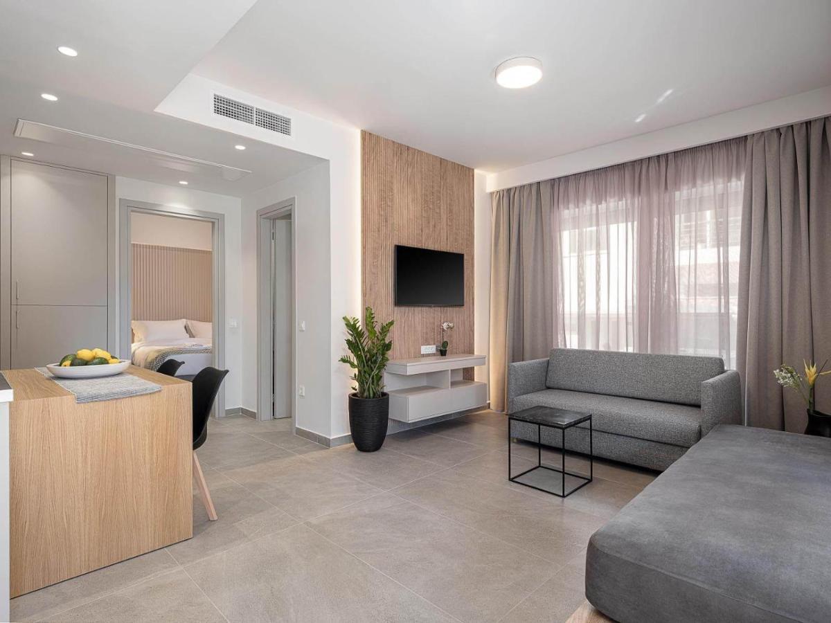 Casa D'Irene Apts Hriszí Aktí Haniá Kültér fotó