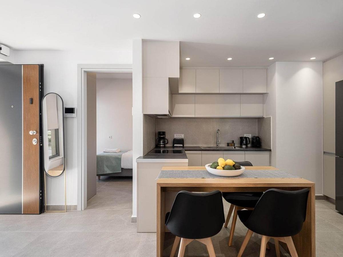 Casa D'Irene Apts Hriszí Aktí Haniá Kültér fotó