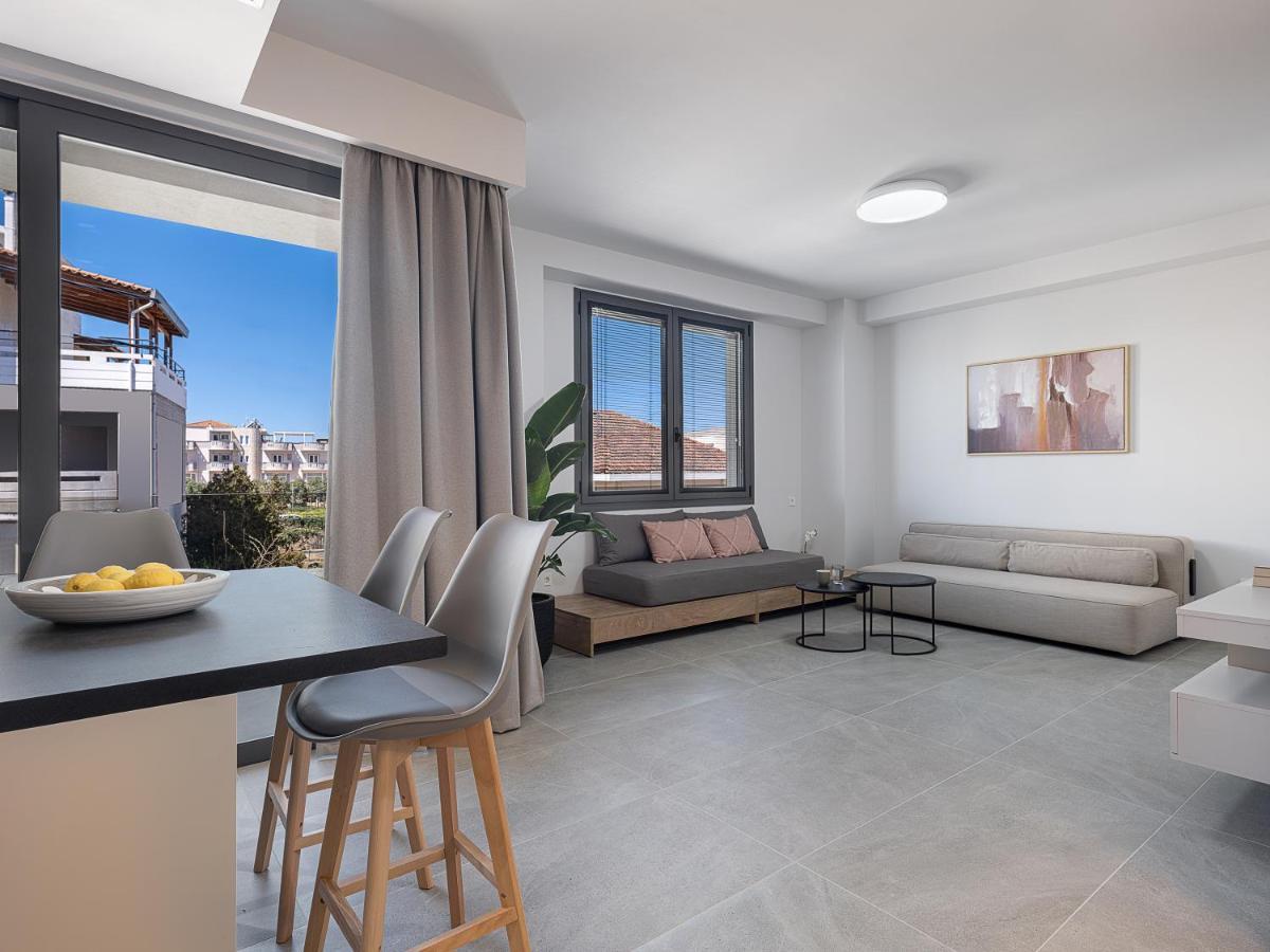 Casa D'Irene Apts Hriszí Aktí Haniá Kültér fotó