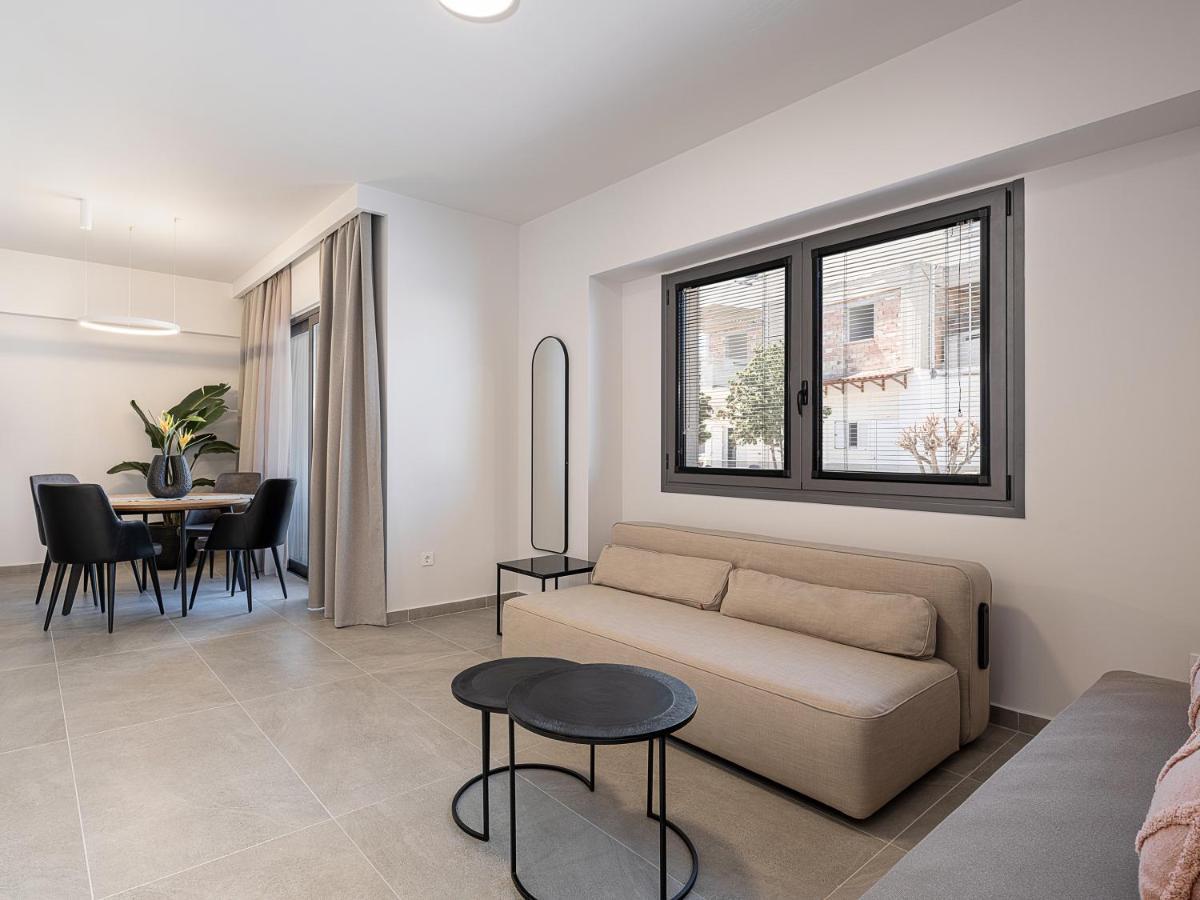 Casa D'Irene Apts Hriszí Aktí Haniá Kültér fotó
