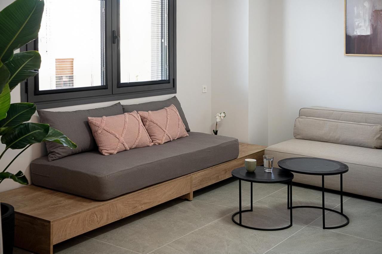 Casa D'Irene Apts Hriszí Aktí Haniá Kültér fotó