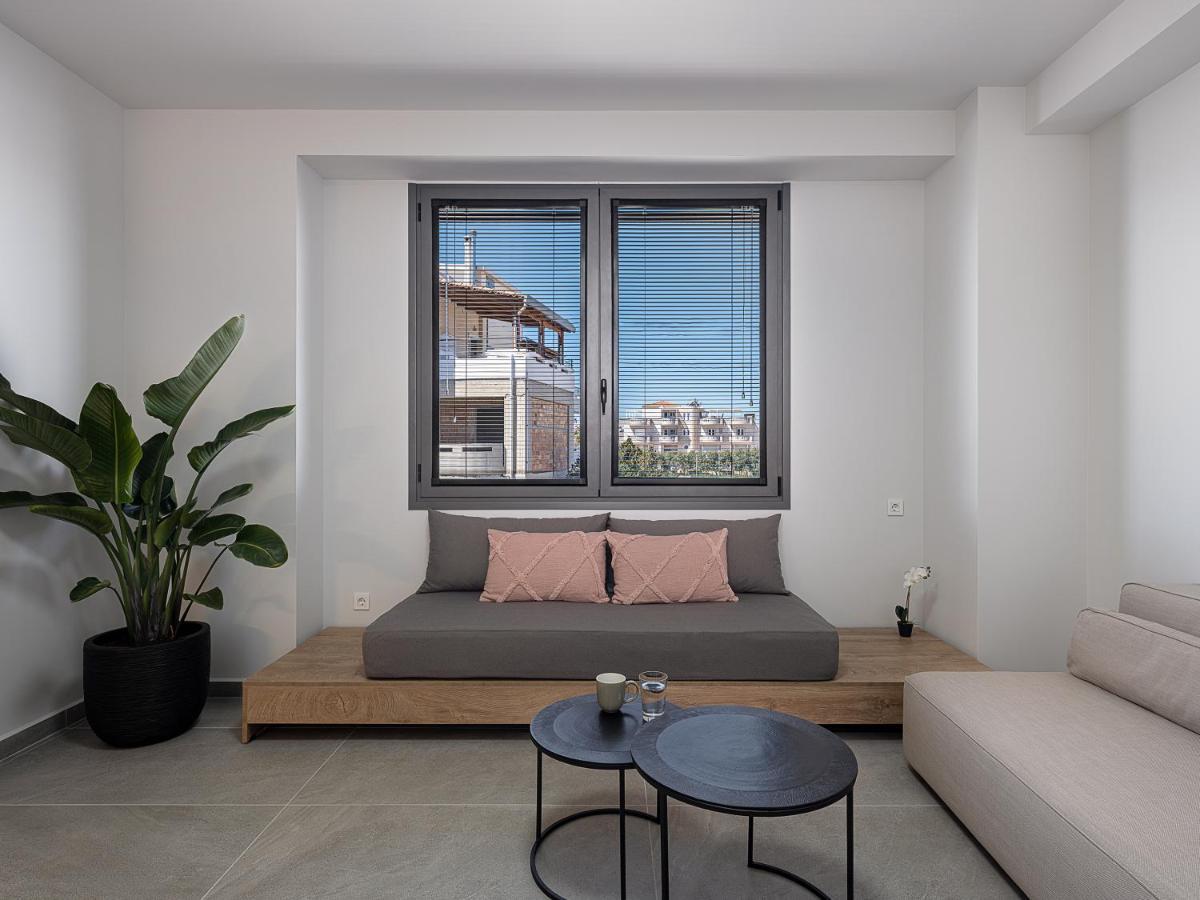 Casa D'Irene Apts Hriszí Aktí Haniá Kültér fotó
